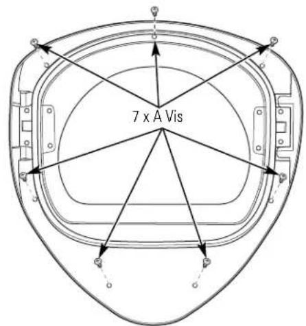 GE Profile DPVH890EJMG - ② COMMENT DÉMONTER LA PORTE - 1