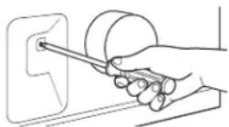 GE Profile DPVH890EJMG - PRECAUCIÓN: Asegúrese de no tirar o dañar los cables eléctricos ubicados dentro de la secadora cuando introduzca el conducto. - 1