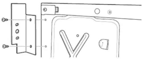 GE Profile DPVH890EJMG - INSTALL BRACKET TO DRYER - 1