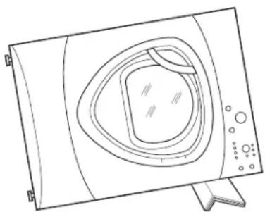 GE Profile DPVH890EJMG - REMOVE THE DRYER LEVELING LEGS - 1