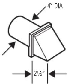 GE Profile DPVH890EJMG - The correct exhaust installation is YOUR RESPONSIBILITY. - 2