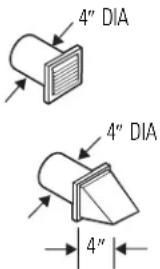 GE Profile DPVH890EJMG - The correct exhaust installation is YOUR RESPONSIBILITY. - 1