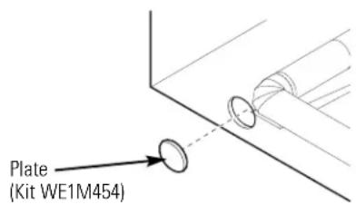 GE Profile DPVH890EJMG - ADDING COVER PLATE TO REAR OF CABINET (BOTTOM EXHAUST) - 1
