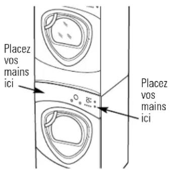 GE Profile DPVH890EJMG - ⚠ AVERTISSEMENT – Blessure - 1