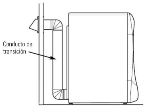 GE Profile DPVH890EJMG - CONFIGURACIÓN RECOMENDADA PARA MINIMIZAR LAS OBSTRUCCIONES DE LA SALIDA - 1