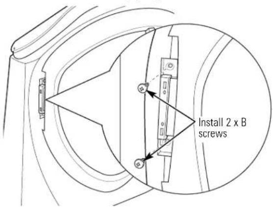 GE Profile DPVH890EJMG - ⑦ REINSTALL DOOR ASSEMBLY - 1