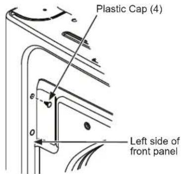 Plastic Cap (4) Left side of front panel