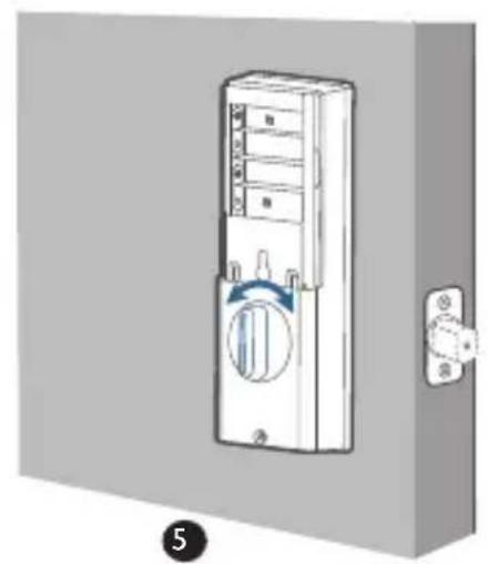 eufy Solo Smart Lock D20 - Étape 5 : installer le montage interieur - 8