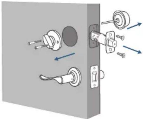 eufy Solo Smart Lock D20 - Prepare Door for Installation - 3