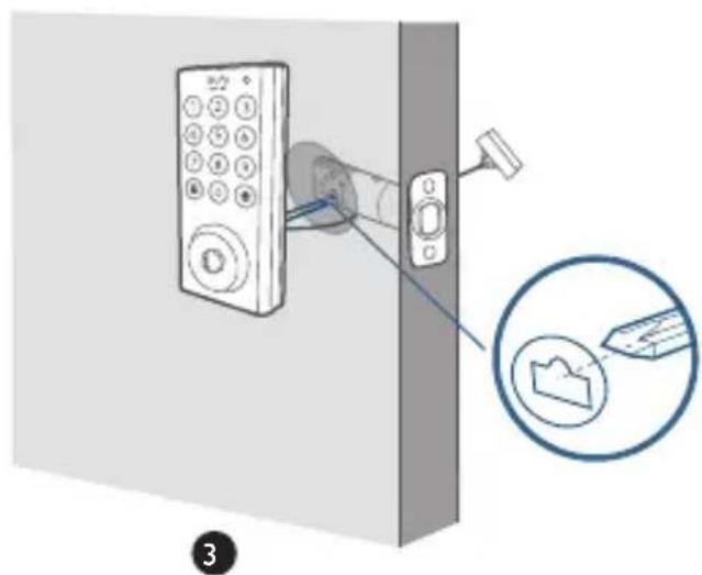 eufy Solo Smart Lock D20 - Step 3: Install the Exterior Assembly - 3