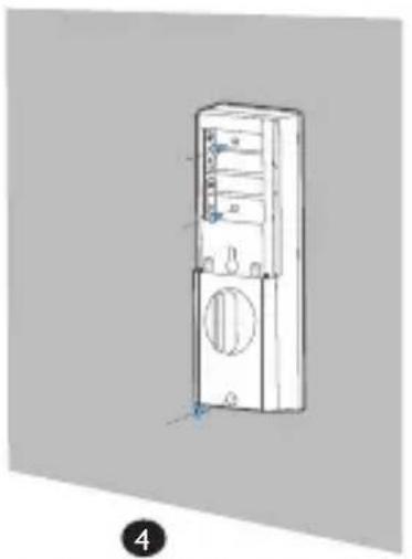 eufy Solo Smart Lock D20 - Étape 5 : installer le montage interieur - 7
