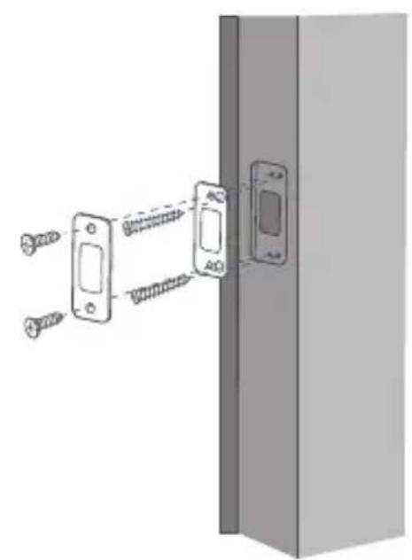 eufy Solo Smart Lock D20 - Step 2: Install the Strike Plate - 3