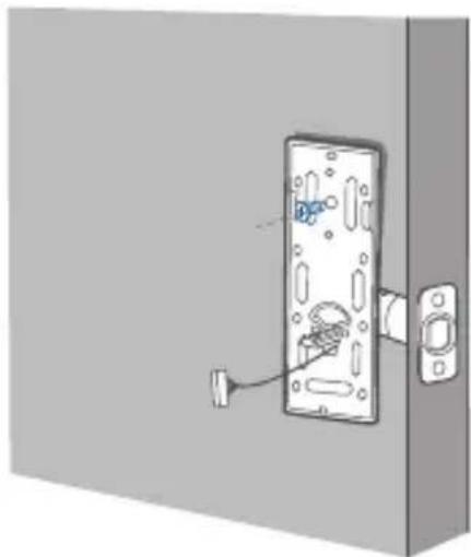 eufy Solo Smart Lock D20 - Paso 4: Instalación de la placá de montaje - 7