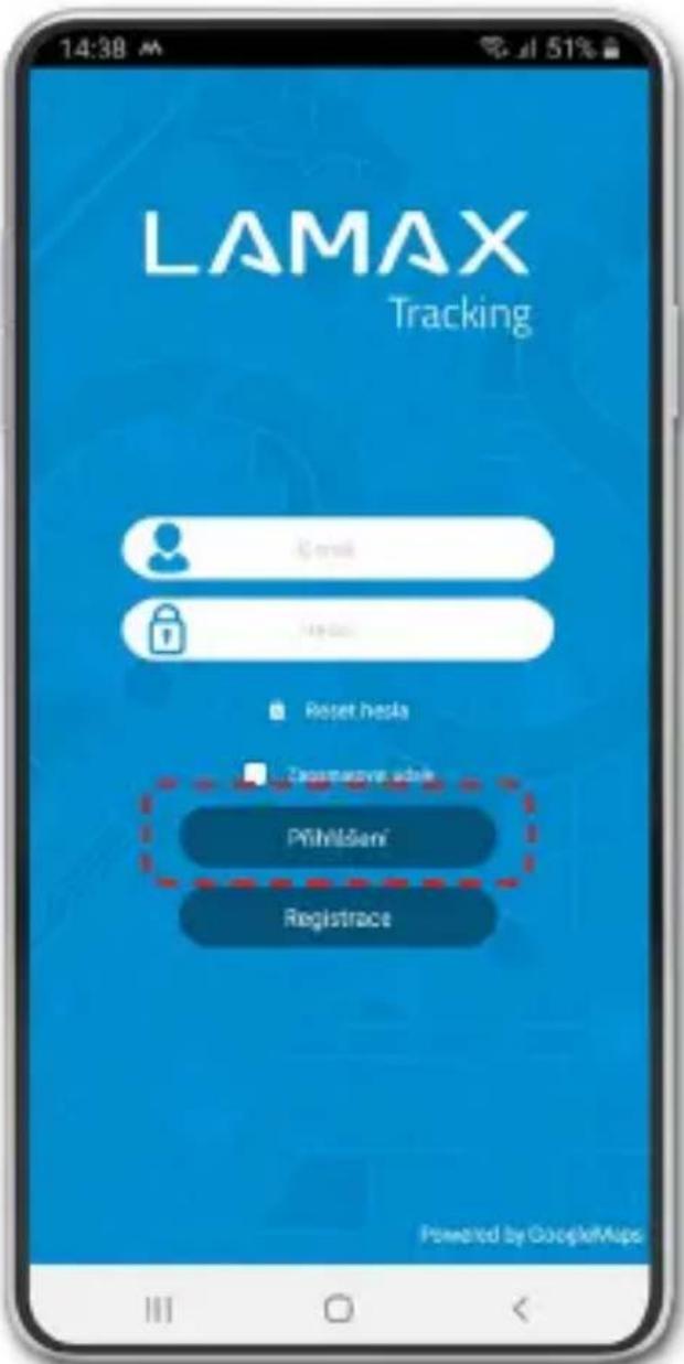 Lamax GPS Locator - 3) A felhasznález beregisztrálasa - 1