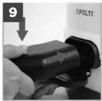 POLTI Sani System Business - GUIDA RAPIDA DI UTILIZZO - QUICK USE GUIDE - GUIDE DE PRESE EN MAIN RAPIDE - GUIA RAPIDA DE UTILIZATION - SCHNELLSTART-ANLEITUNG - GUIA DE UTILIZACHO RAPIDA - 9