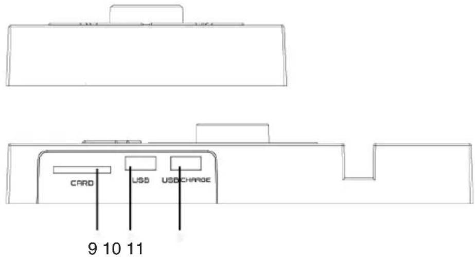 Trevi XT 10A8 BT - TOP PANEL AND REAR PANEL DESCRIPTIONS - 2