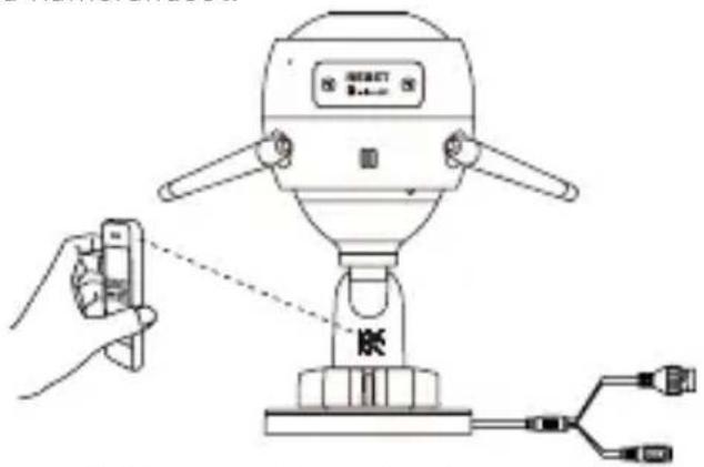 EZVIZ C3W FHD - Tændt - 1