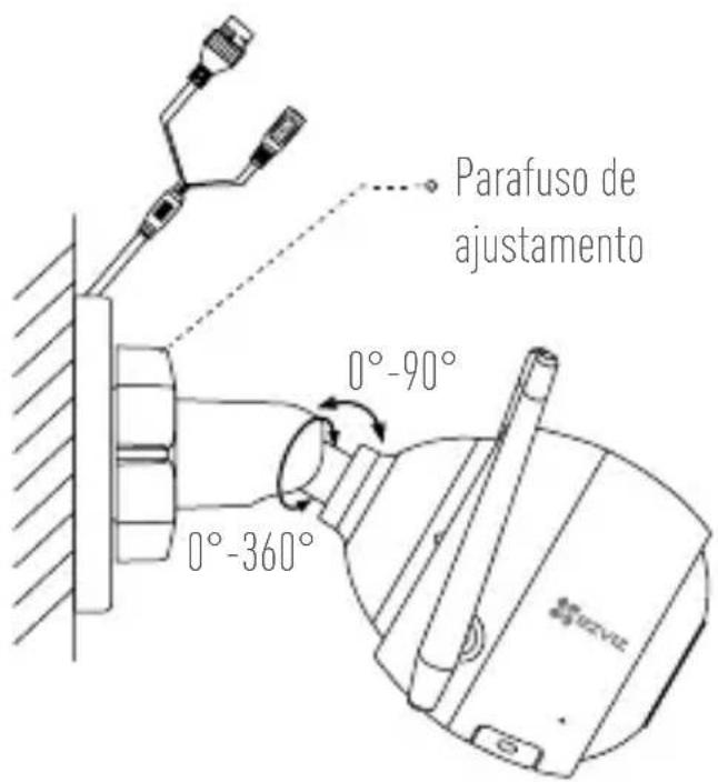EZVIZ C3W FHD - Instalação da câmara - 2
