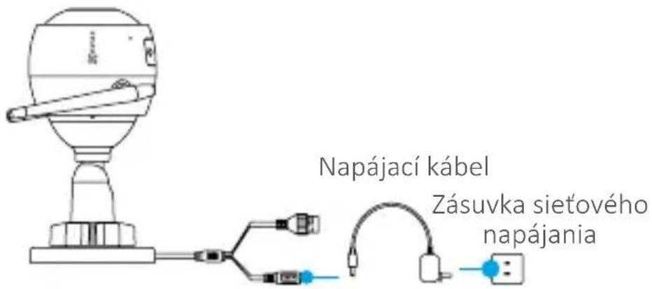 EZVIZ C3W FHD - Zapnutie - 1