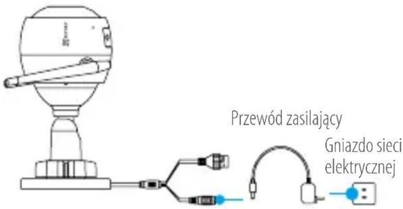 EZVIZ C3W FHD - Podłączenie zasilania - 1