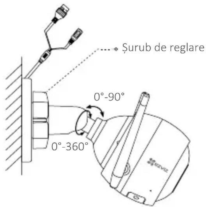 EZVIZ C3W FHD - Reglarea unghiului de supraveghere - 1