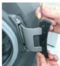 HAIER RTXSG48TCE116 - HINGE | TYPE 2 TOOLS - 25 TORX WRENCH, FLEXIBLE 7 PIPE WRENCH - 5