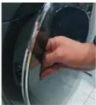 HAIER RTXSG48TCE116 - SEGURO DE LA PUERTA | TIPO 2 HERRAMIENTAS-TORNILLO DE CabeZA DE CRUZ, PINZAS, DESTORNILLADOR PLANO - 1