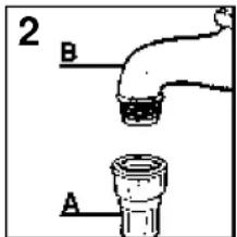 ROSIERES LSRSIC269 PN - Water connection - 2