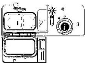 ROSIERES LSRSI6221RU - Chargement de la lessive et du produit de rinceage Chargement de la lessive - 1