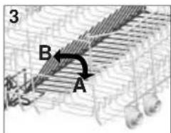 ROSIERES RLI 920 IN - Using the lower basket - 1
