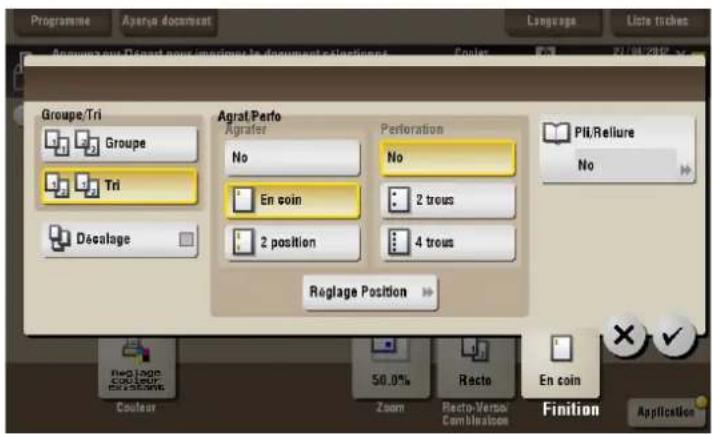 Programme Ayersa document Language Lore tracks Amounts out Descart pour investment to document et étisement Coûter PIL/RELIURE Groupe/Tri Groupe Tri Décalage Agrat/Perfo Agrafer No Perforation No En coin 2 trous 2 position 4 trous Pill/Reliure No Reglage Position 50.0% Zoom Resto-Vertel Comblées En…