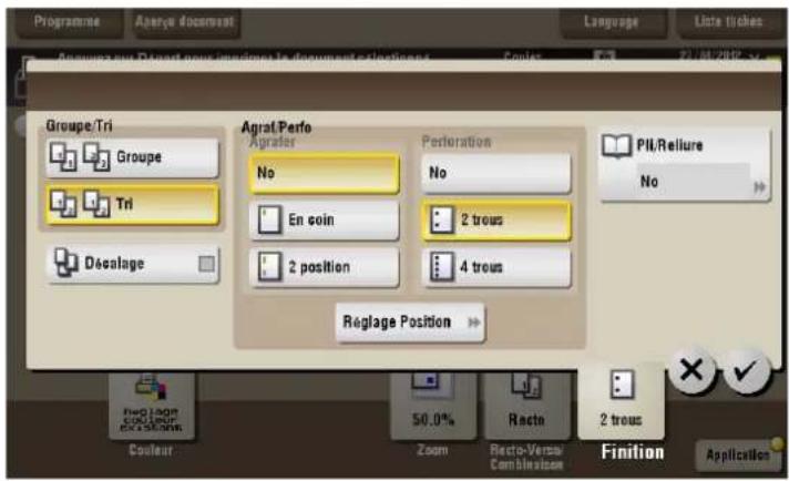 Programme Apgye Document Language List tickets Aguany out D'Atarest pour d'impôt de document étrésorer Coût P1/08/2017 Groupe/Tri Groupe Tri Décalage Agrat/Perfo Agrater No En coin 2 position Perforation No 2 trous 4 trous Pill/Reliure No Reglage Position 50.0% Zoom Recto-Verse/Combination 2 trous F…