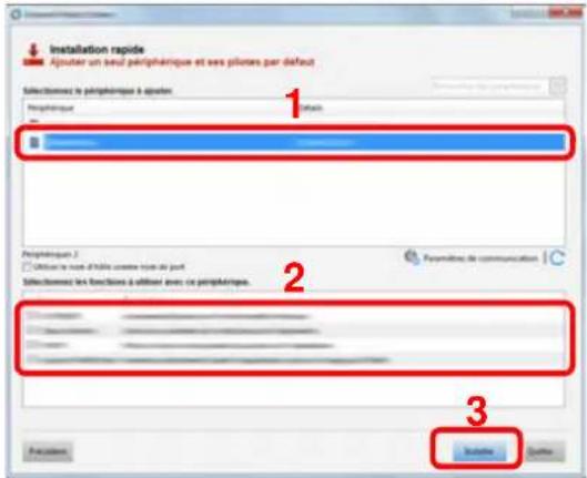 Installation rapide Ajuster un best périphérique et ses pilantes par défaut 1 Sélectionnez le périphérique à ajuster. Porphétique 2 3 Pour les text d'être comme tout de part Sélectionnez les fonctions à utiliser avec ce périphérique. Pour les text d'être comme tout de part Pour les text d'être comme tout de part Pour les text d'être comme tout de part Pour les text d'être comme tout de part Pour les text d'être comme tout de part Pour les text d'être comme tout de part Pour les text d'être comme tout de part Pour les text d'être comme tout de part Pour les text d'être comme tout de part Pour les text d'être comme tout de part Pour les text d'être comme tout de part