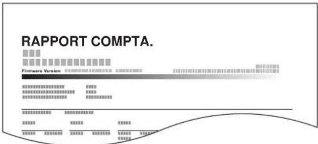 OLIVETTI dColor MF2555 - Imprimer rapport/liste - 3