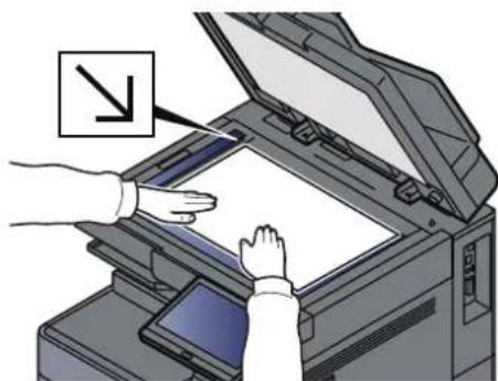 OLIVETTI dColor MF2555 - Mettre en place les originaux. - 2