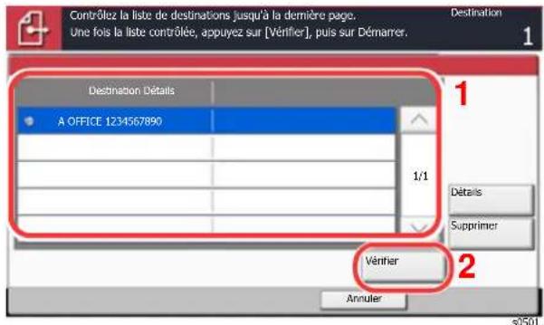 OLIVETTI dCopia 5001MF - Conf. dest. avant envoi (page 8-38) - 1