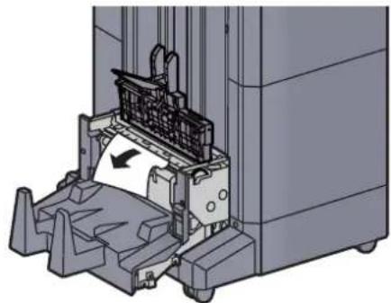 OLIVETTI dCopia 5001MF - Élimination des agrafes coincées dans l'unité de pliage (module de finition 4000-feuilles) - 16