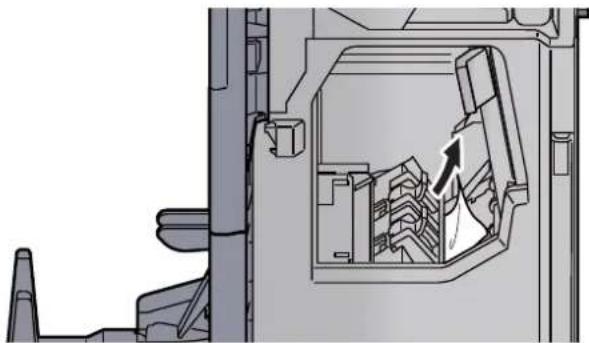 OLIVETTI dCopia 5001MF - Élimination des agrafes coincées dans l'unité de pliage (module de finition 4000-feuilles) - 2