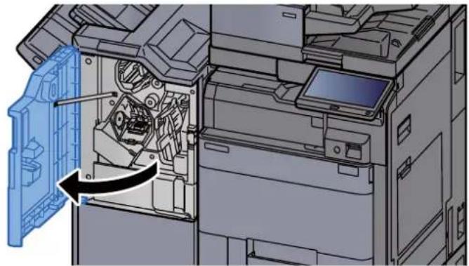 OLIVETTI dCopia 5001MF - Élimination des agrafes coincées dans le module de finition 4000 feuilles - 1