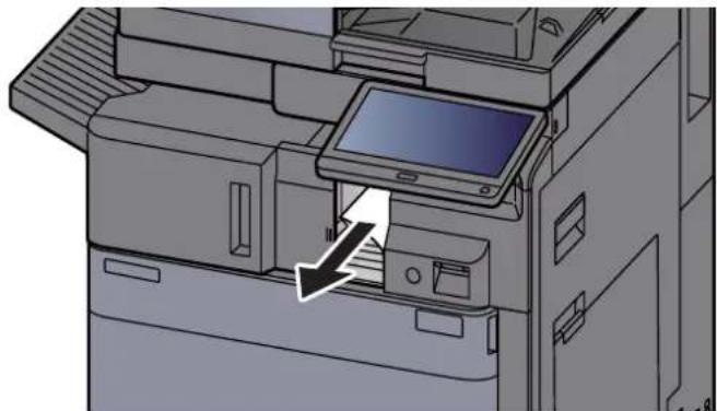 OLIVETTI dCopia 5001MF - Retirer le papier coincé. - 3