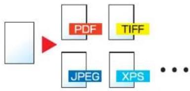 OLIVETTI dCopia 5001MF - Format de fichier - 4