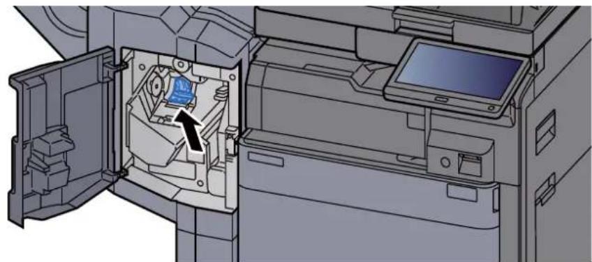 OLIVETTI dCopia 5001MF - Élimination des agrafes coincées dans le module de finition 1000 feuilles - 11