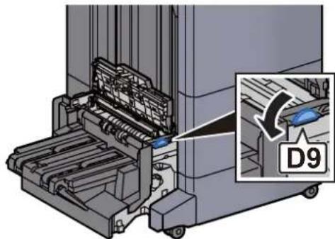 OLIVETTI dCopia 5001MF - Élimination des agrafes coincées dans l'unité de pliage (module de finition et agrafage 100 feuilles) - 12
