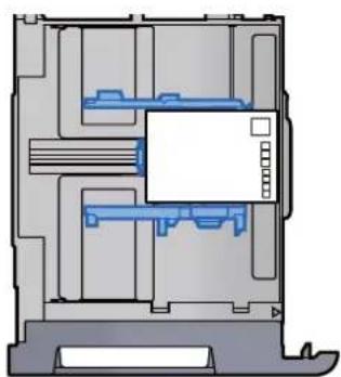 OLIVETTI dCopia 5001MF - Charger l'enveloppe avec la face à imprimer vers le haut. - 3