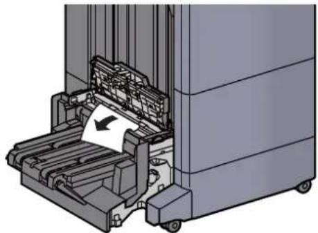 OLIVETTI dCopia 5001MF - Élimination des agrafes coincées dans l'unité de pliage (module de finition et agrafage 100 feuilles) - 10