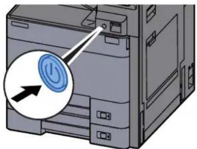 OLIVETTI dCopia 5001MF - Mise hors tension - 1
