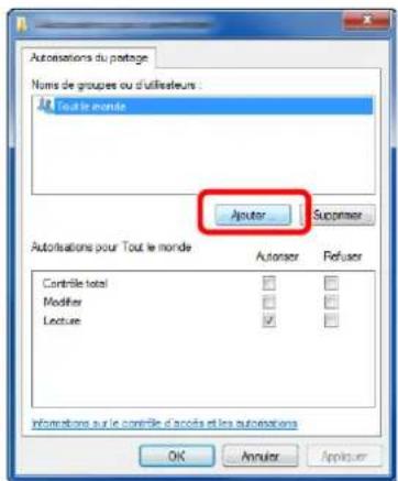 OLIVETTI dCopia 5001MF - Configurer les paramètres d'autorisation. - 2