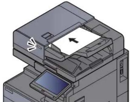 OLIVETTI dCopia 5001MF - Envoi d'un document vers un dossier sur un serveur FTP - 1