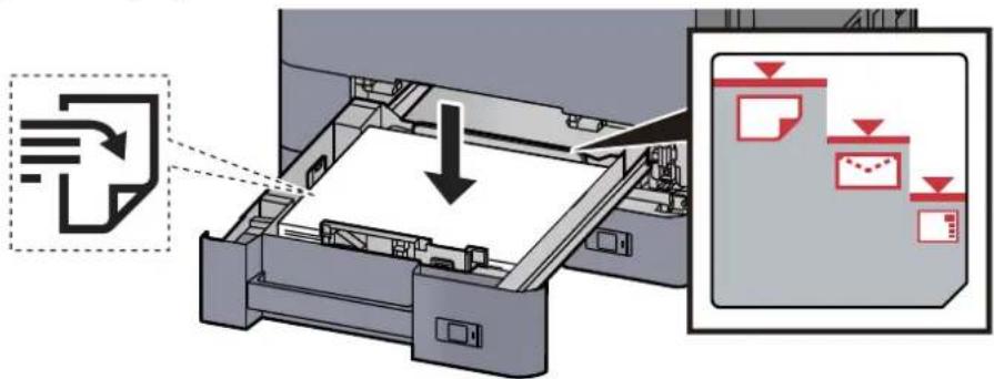 OLIVETTI dCopia 5001MF - Charger du papier. - 1