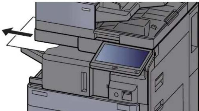 OLIVETTI dCopia 5001MF - Retirer le papier coincé. - 1